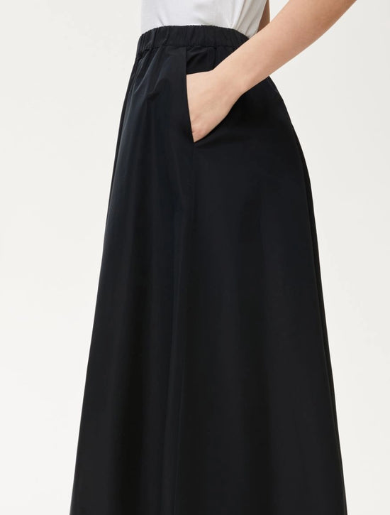 I Blue  FULL SKIRT Black