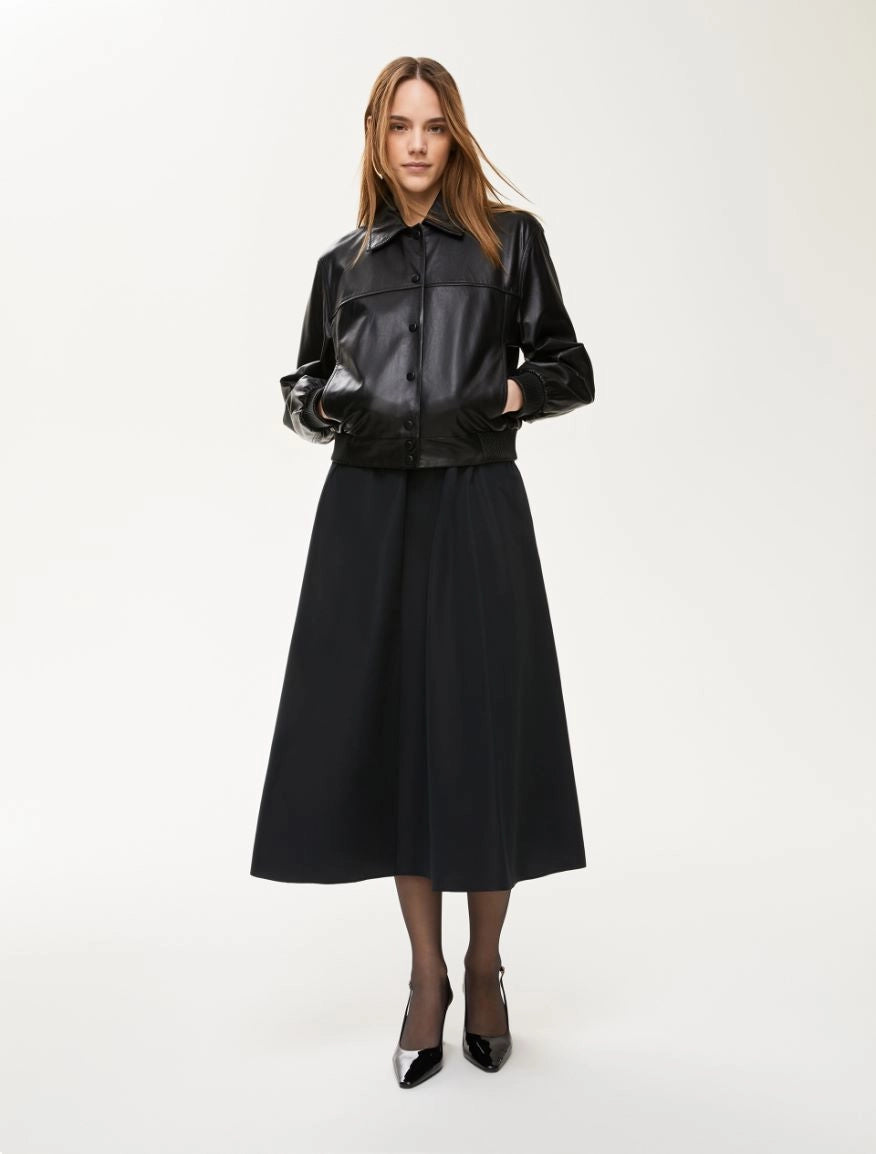I Blue  FULL SKIRT Black