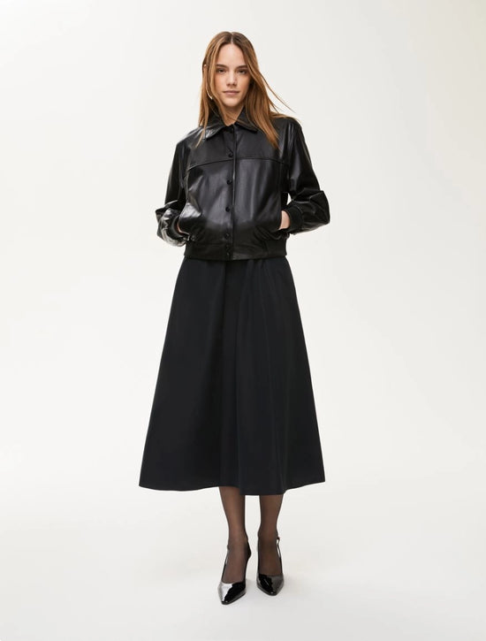 I Blue  FULL SKIRT Black