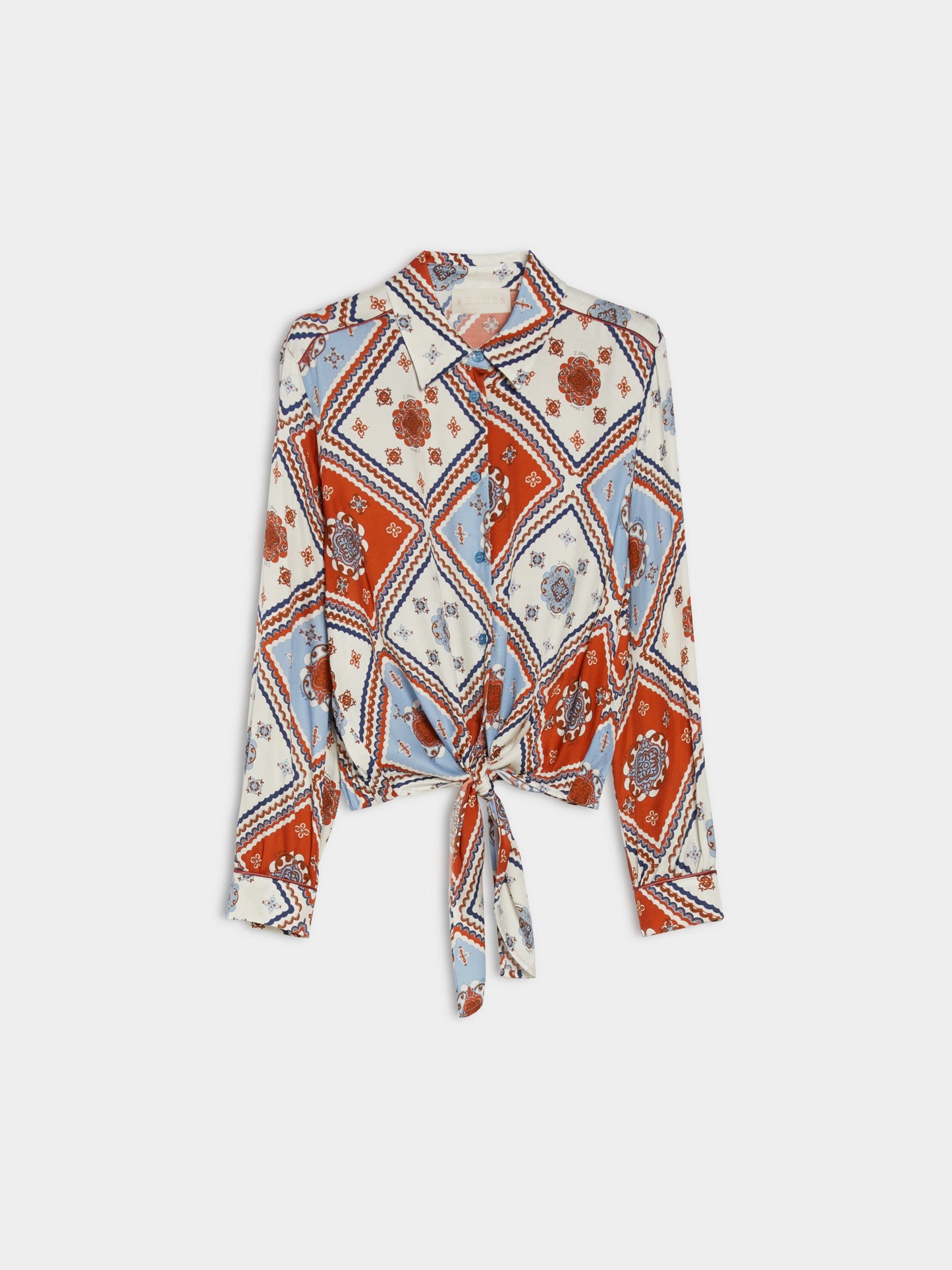 I Blue RELAXED-FIT SHIRT Sky-blue