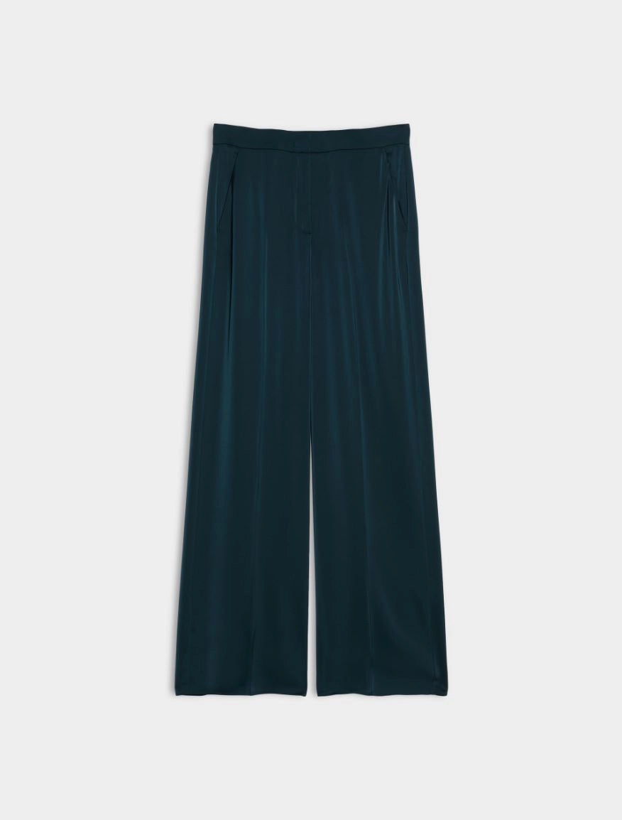 I Blue SATIN TROUSERS
Oil