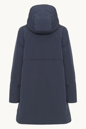 Ilse Jacobsen PADDED RAINCOAT - DARK INDIGO