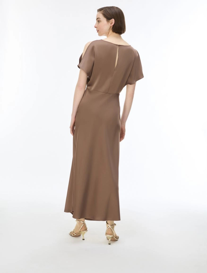I Blue FLARED DRESS
Brown