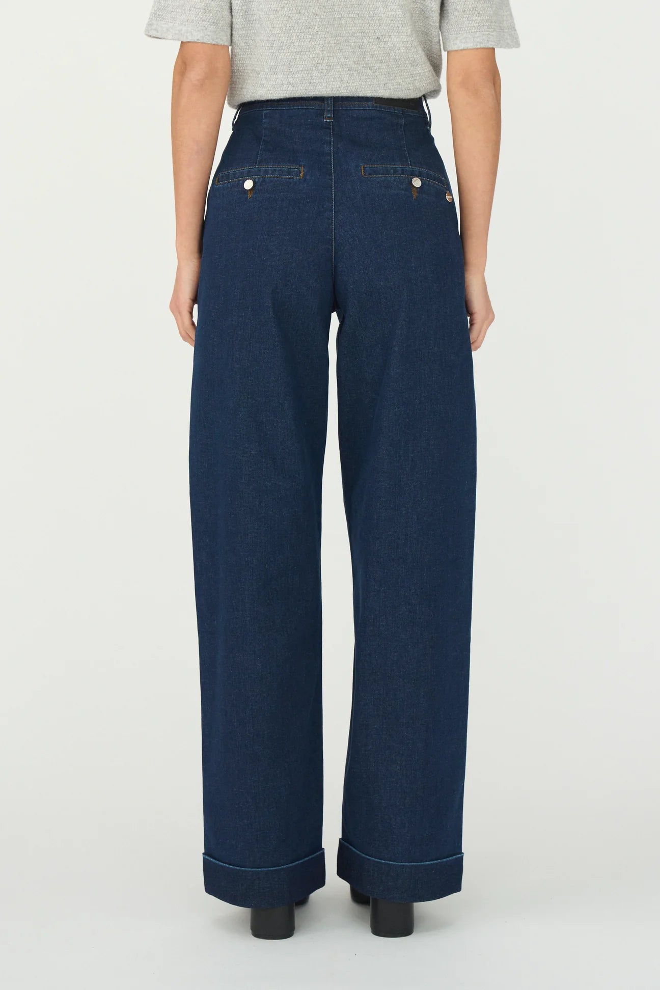 Pieszak PD-Birkin Weekend Cropped Jeans Wash Authentic Denim Blue