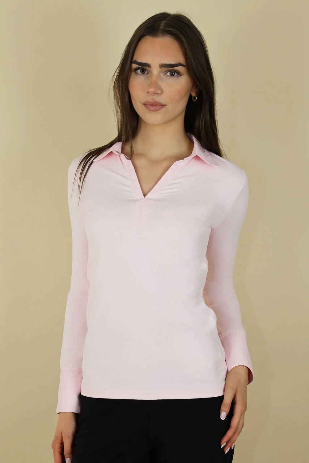 No2mor0 Anna Layering Shirt Powder Pink