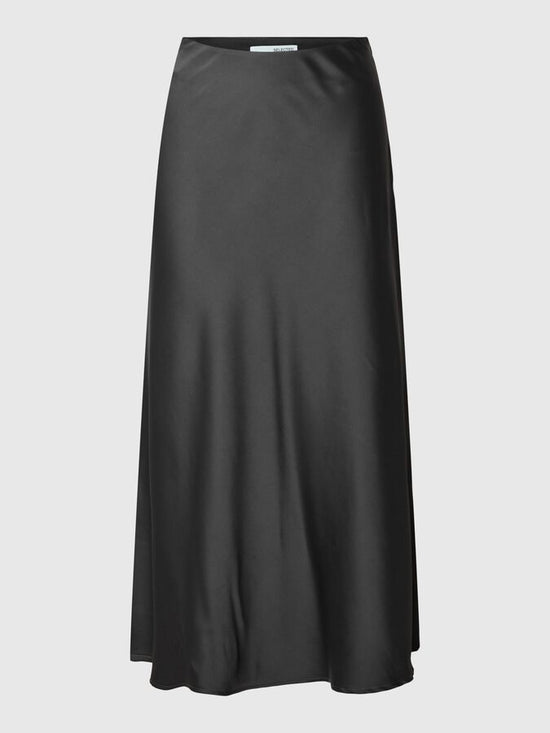 Selected/Femme SATIN MIDI SKIRT