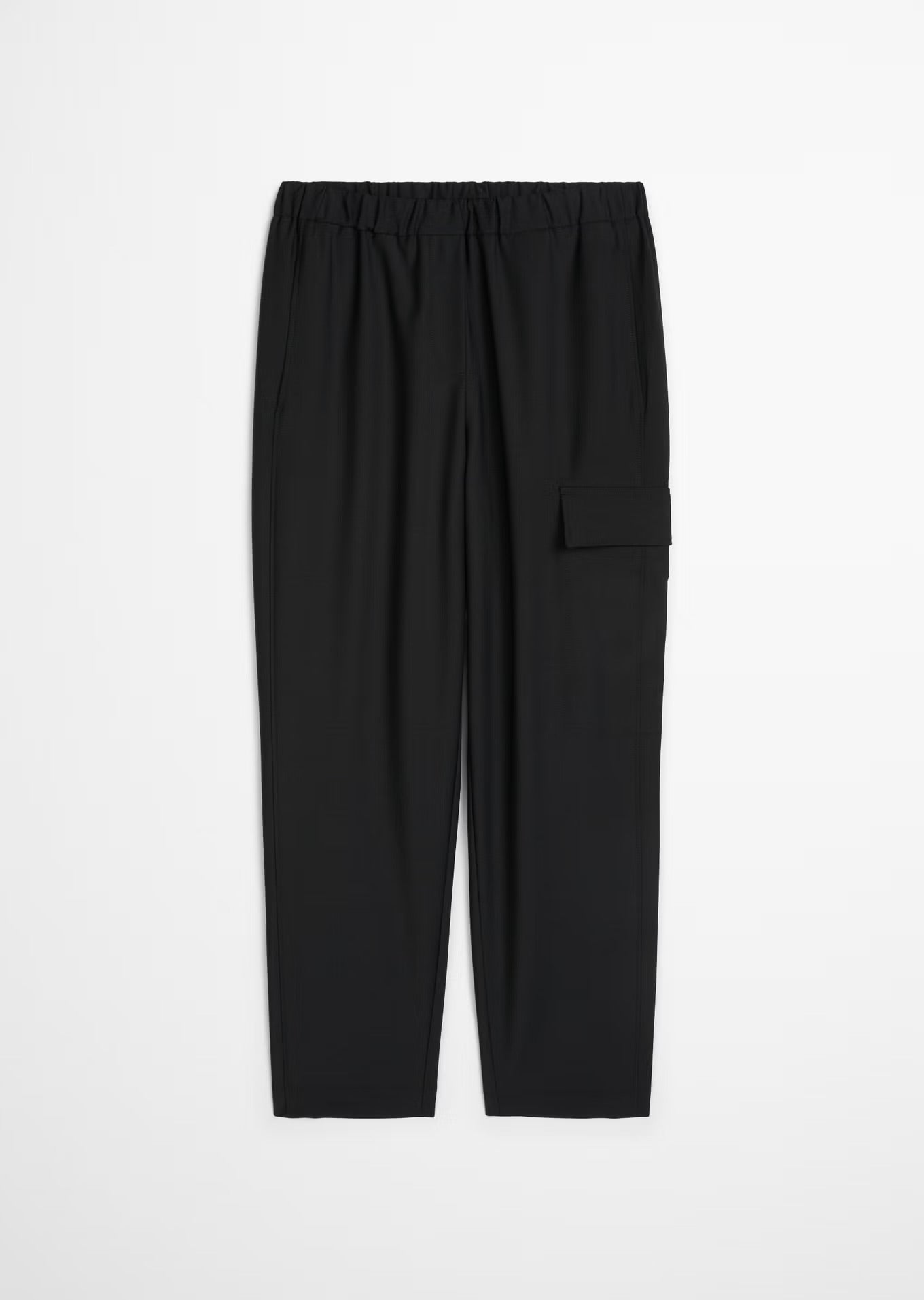 Marc O Polo  PULL-ON CARGO PANTS REGULAR MADE FROM A STRETCH VIRGIN WOOL MIX