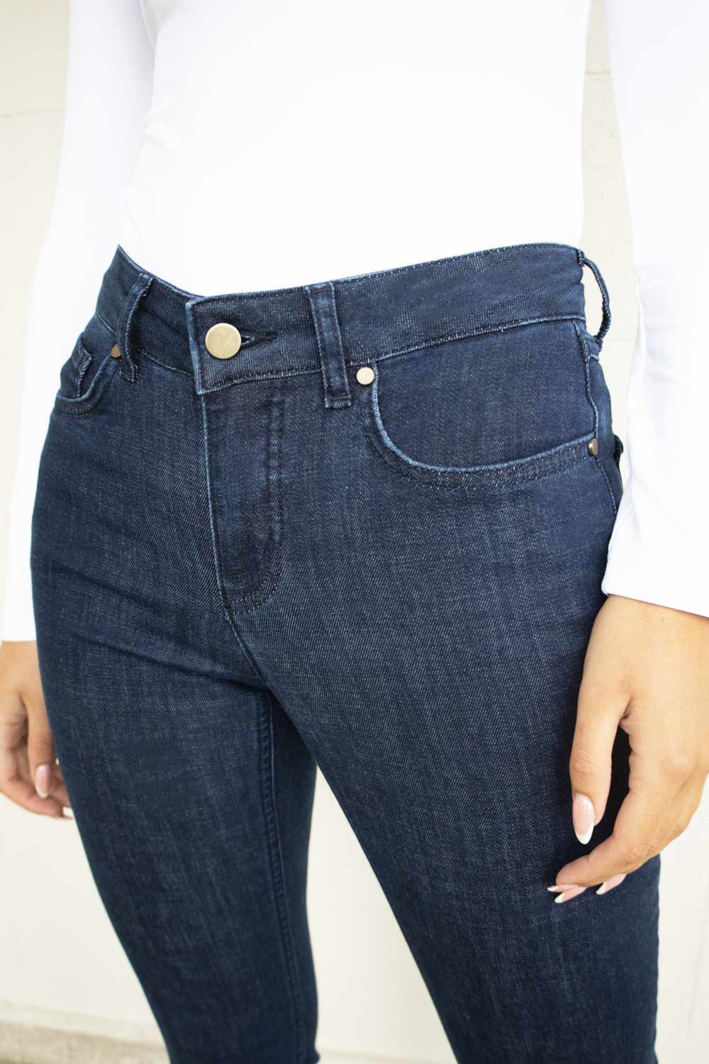 No2mor0 Sophie Jean - 30" Slim Leg Indigo