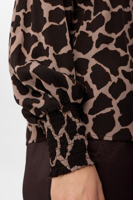 Numph NUHANA SHIRT - Black Coffee