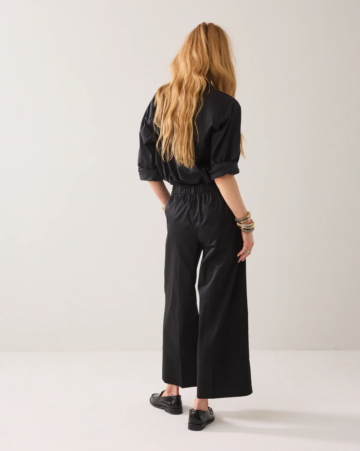 Summum Woman 7/8 LENGTH TROUSERS WITH SLIT