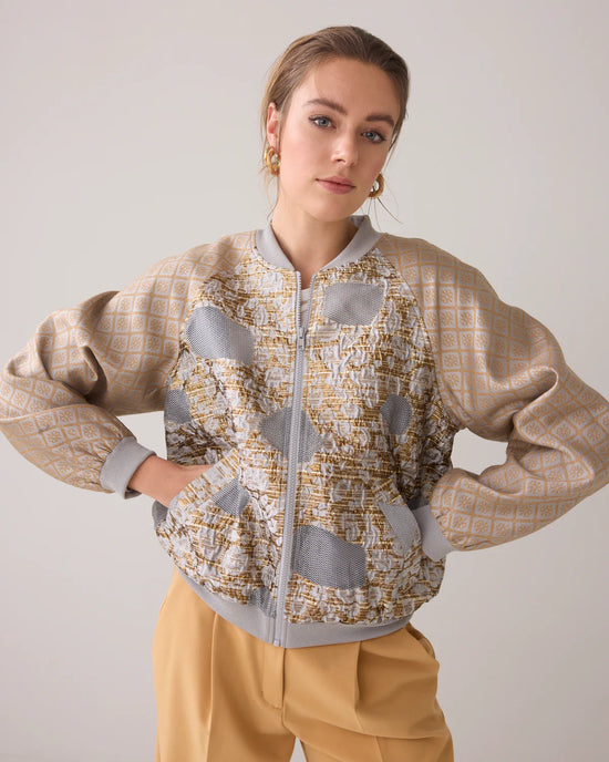 Summum Woman JACQUARD BOMBER JACKET