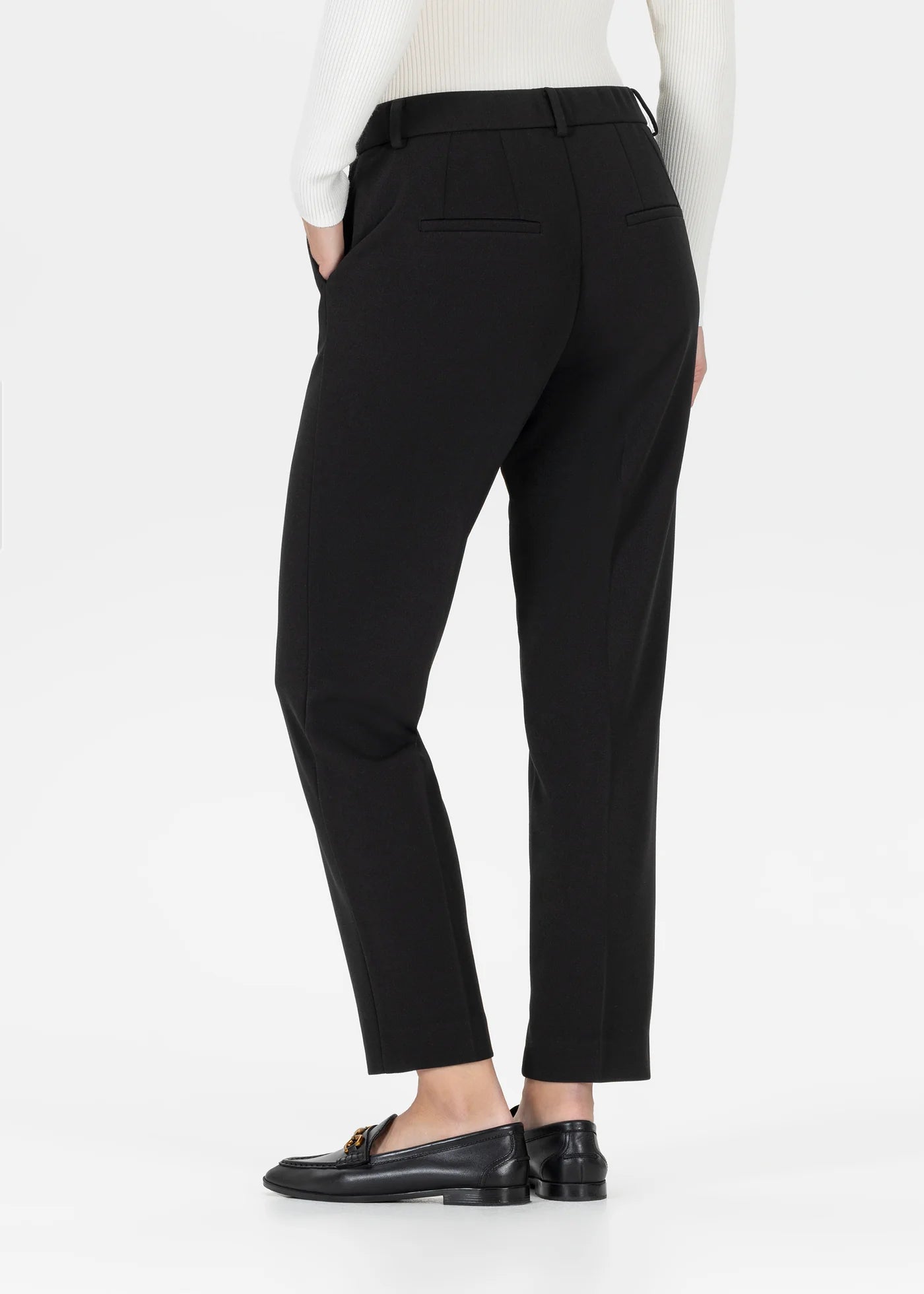 Stehmann 7/8-Pants Fluor in Scuba Crepe navy