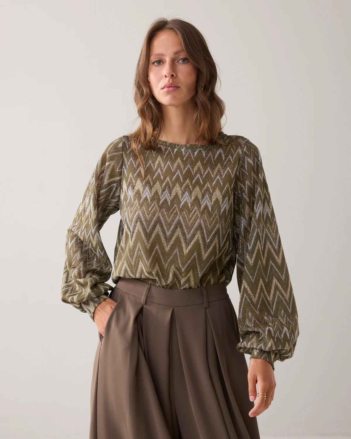 Summum Woman ITALIAN JACQUARD REGULAR-FIT TOP