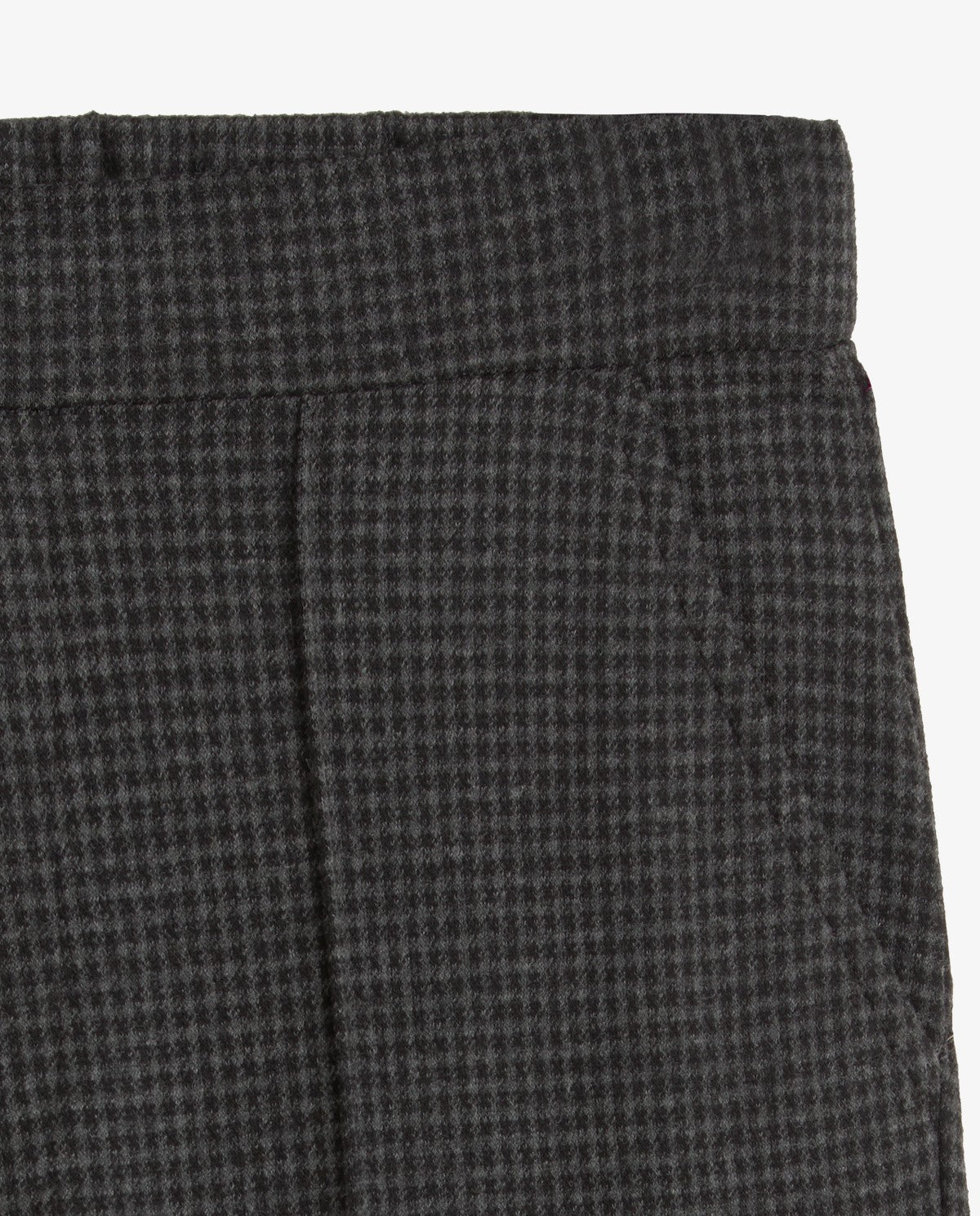 Yerse WIDE-LEG CHECK TROUSERS