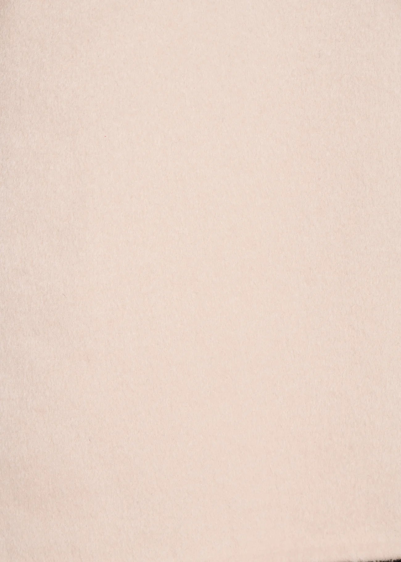 La Fee Maraboutee Mid-length coat in ecru wool