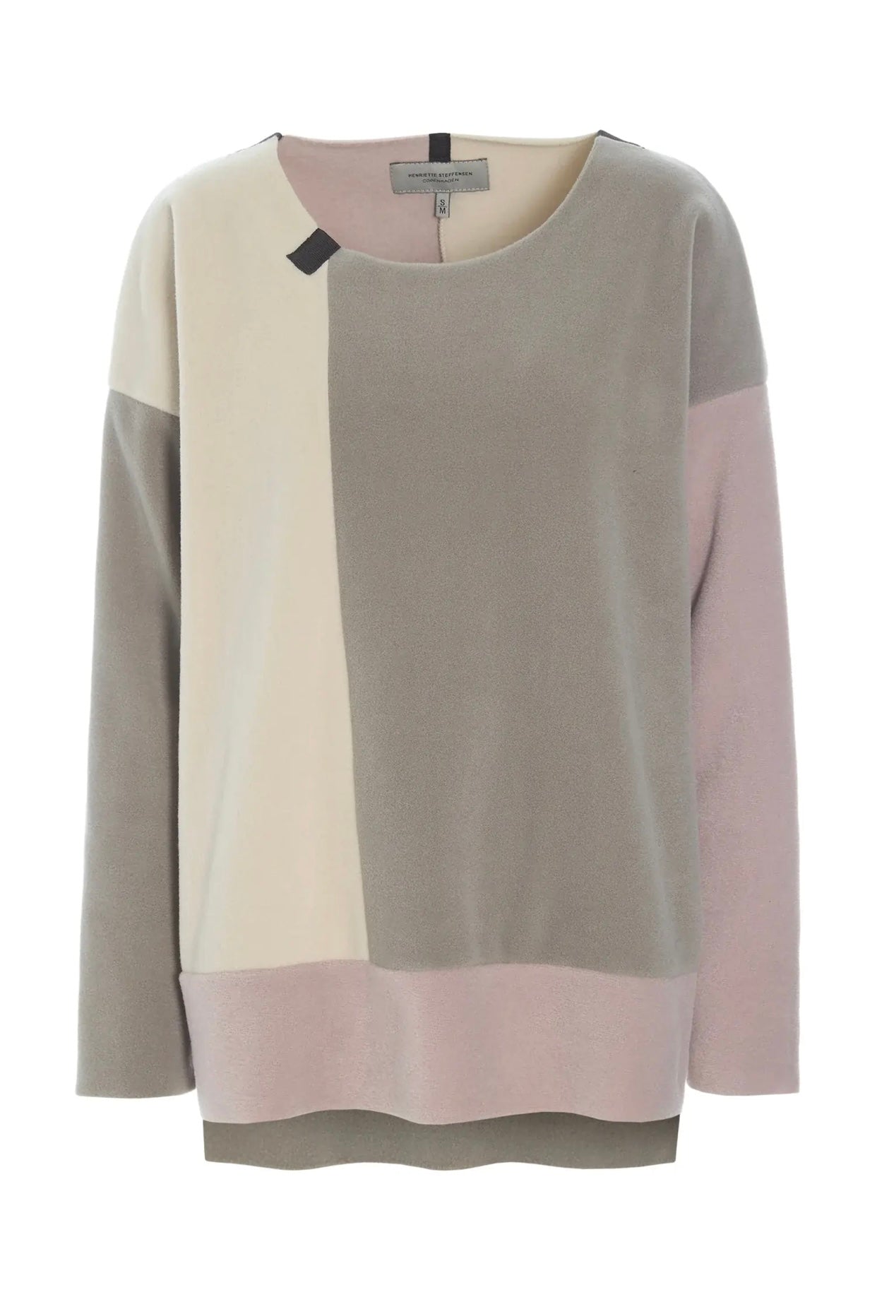 Henriette Steffensen  SWEATER PATCH 1369 Elephant/Kit/Nude