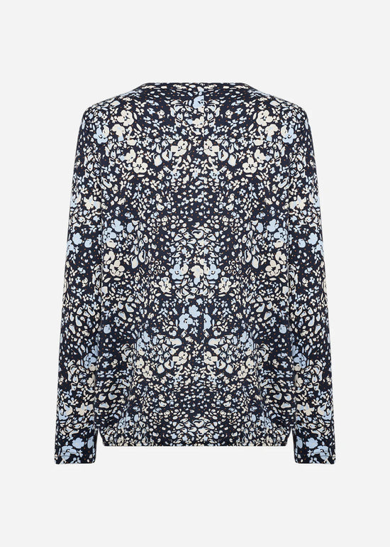 Soya Concept  SC-FELICITY AOP 532 BLOUSE NAVY