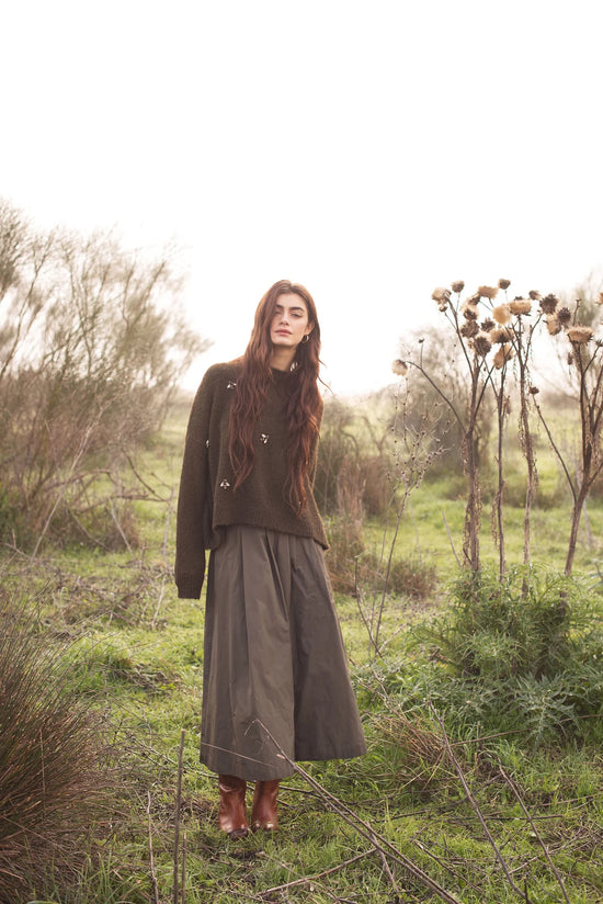 Summum Woman JUMPER WITH BROOCHES