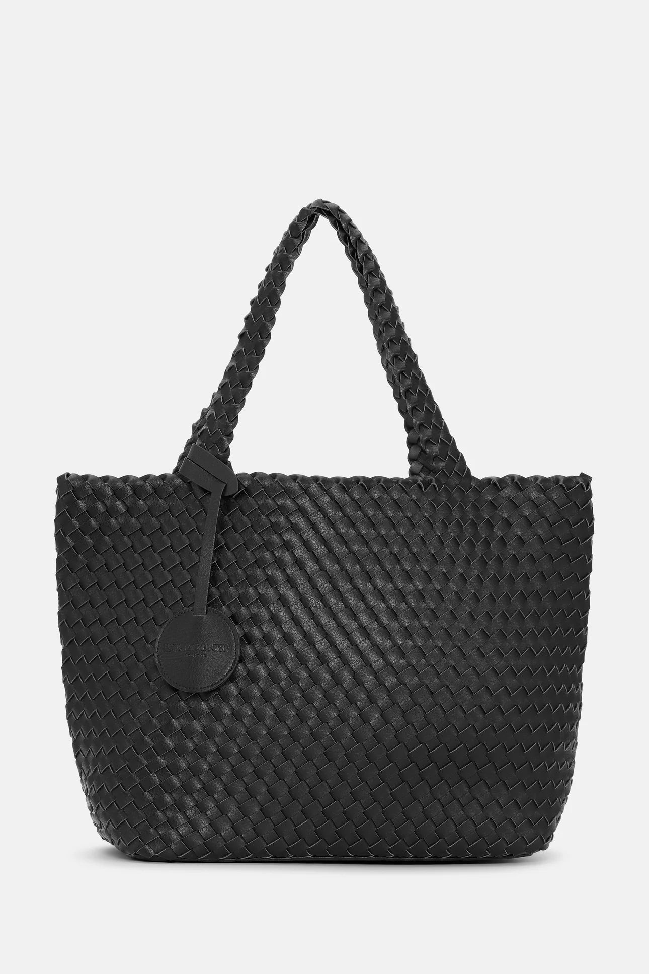 Ilse Jacobsen Tote Bag - Black Gun metal