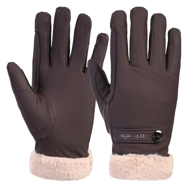Hv Society Gloves HVSGarbine Chocolate