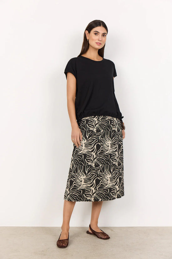 Soya Concept SC-DERBY 33 T-SHIRT BLACK