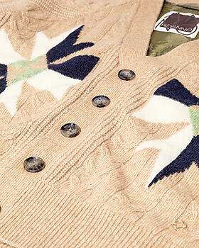 Heyanno MMHRio Quilt Cardigan
Relaxed fit