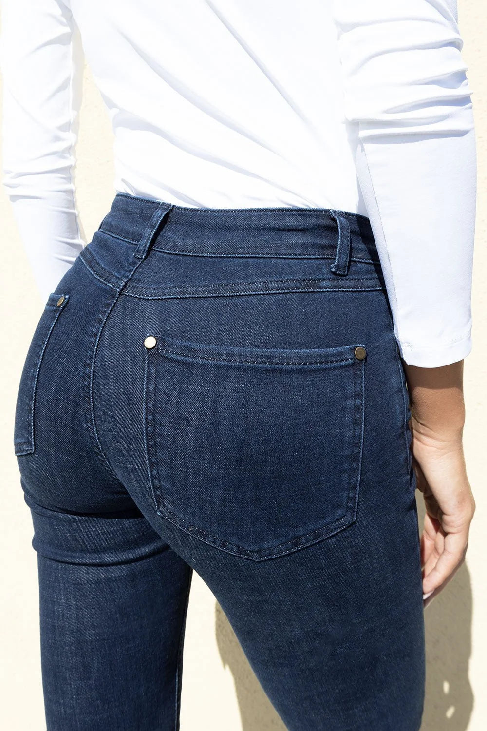 No2mor0 Sophie Jean - 30" Slim Leg Indigo