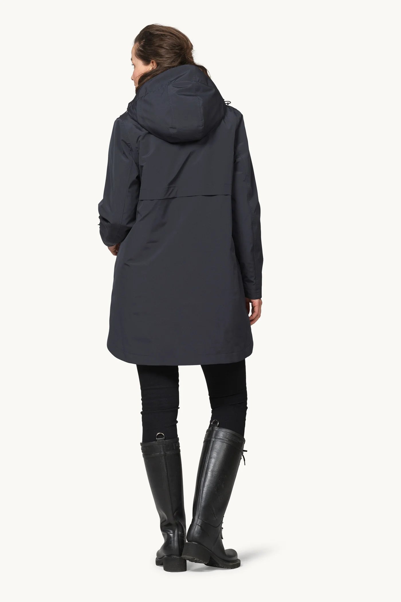 Ilse Jacobsen PADDED RAINCOAT - DARK INDIGO