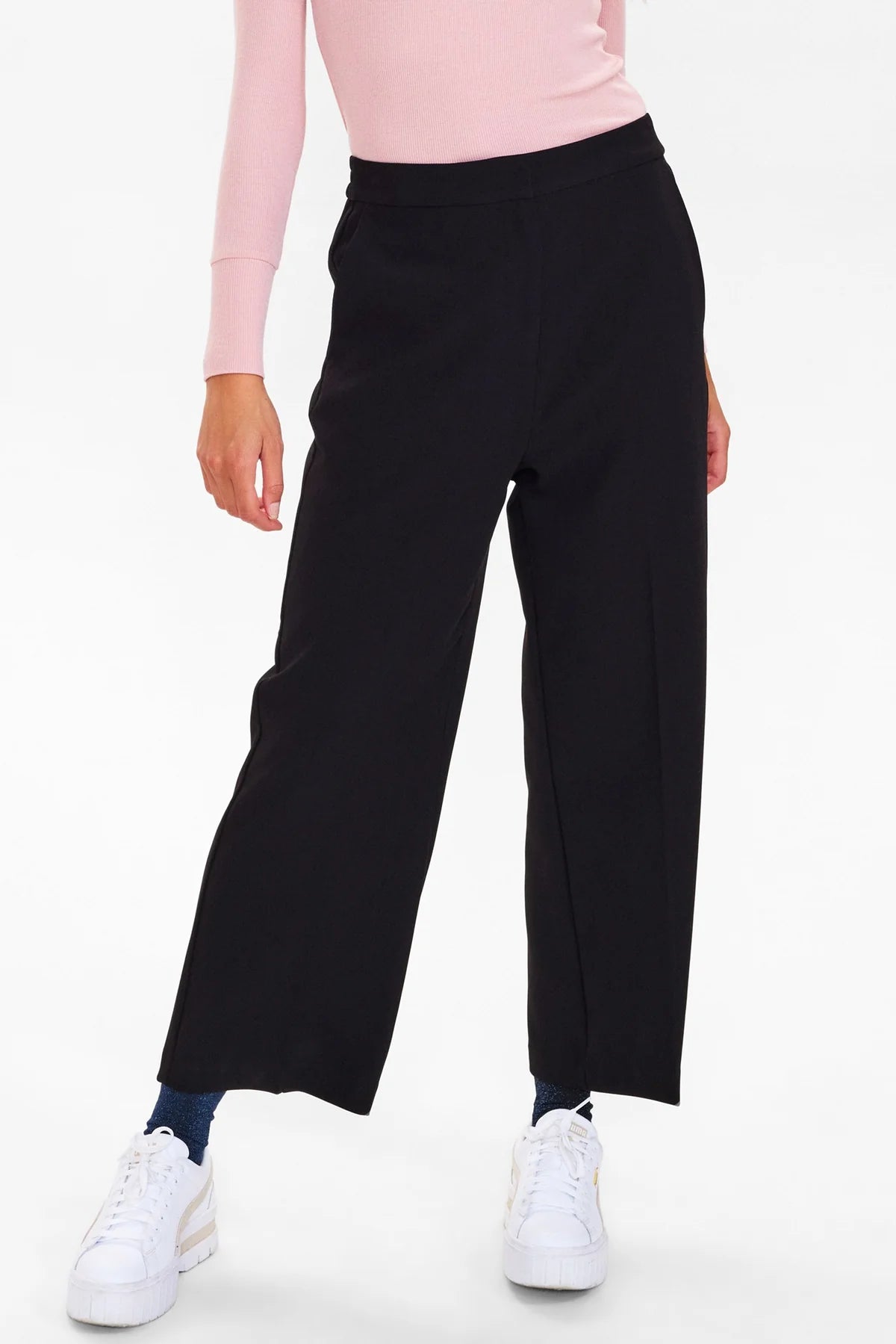 Numph NURONJA PANTS - Caviar