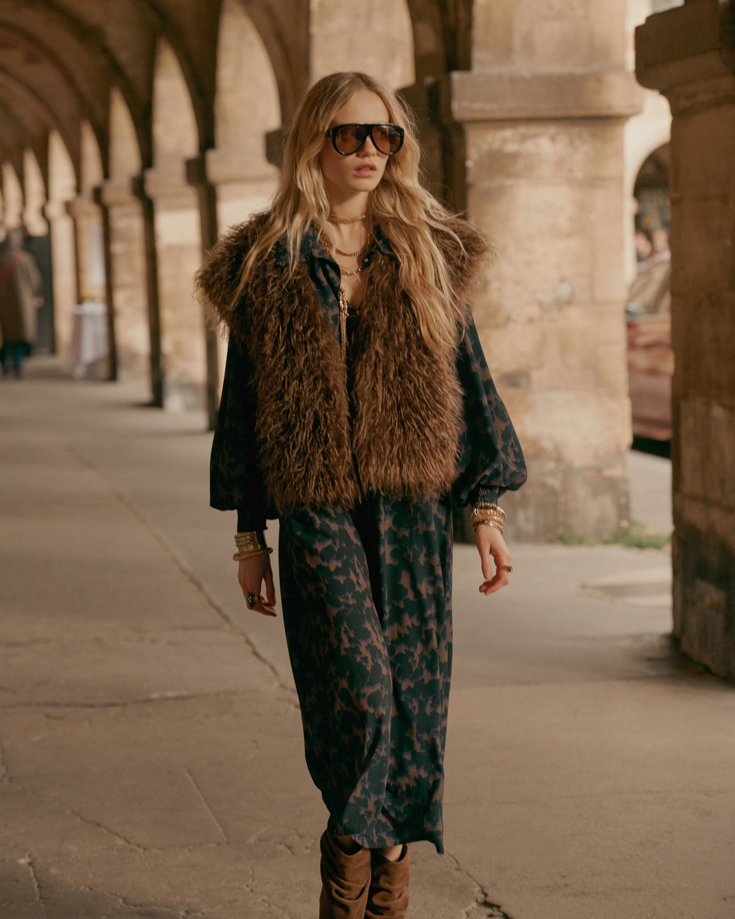 Summum Woman Faux fur gilet