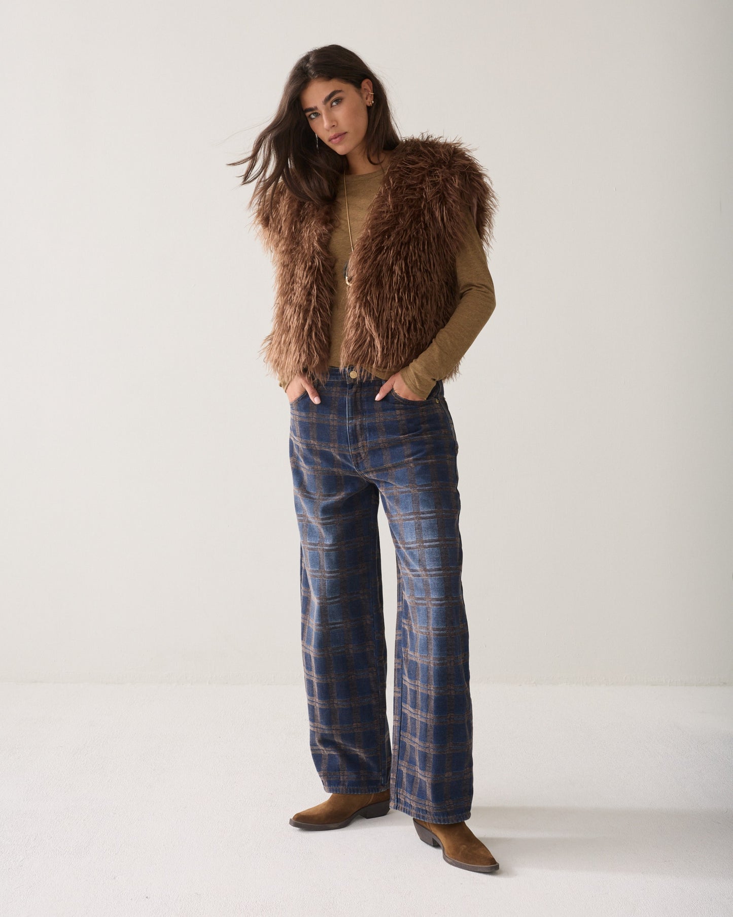 Summum Woman Faux fur gilet