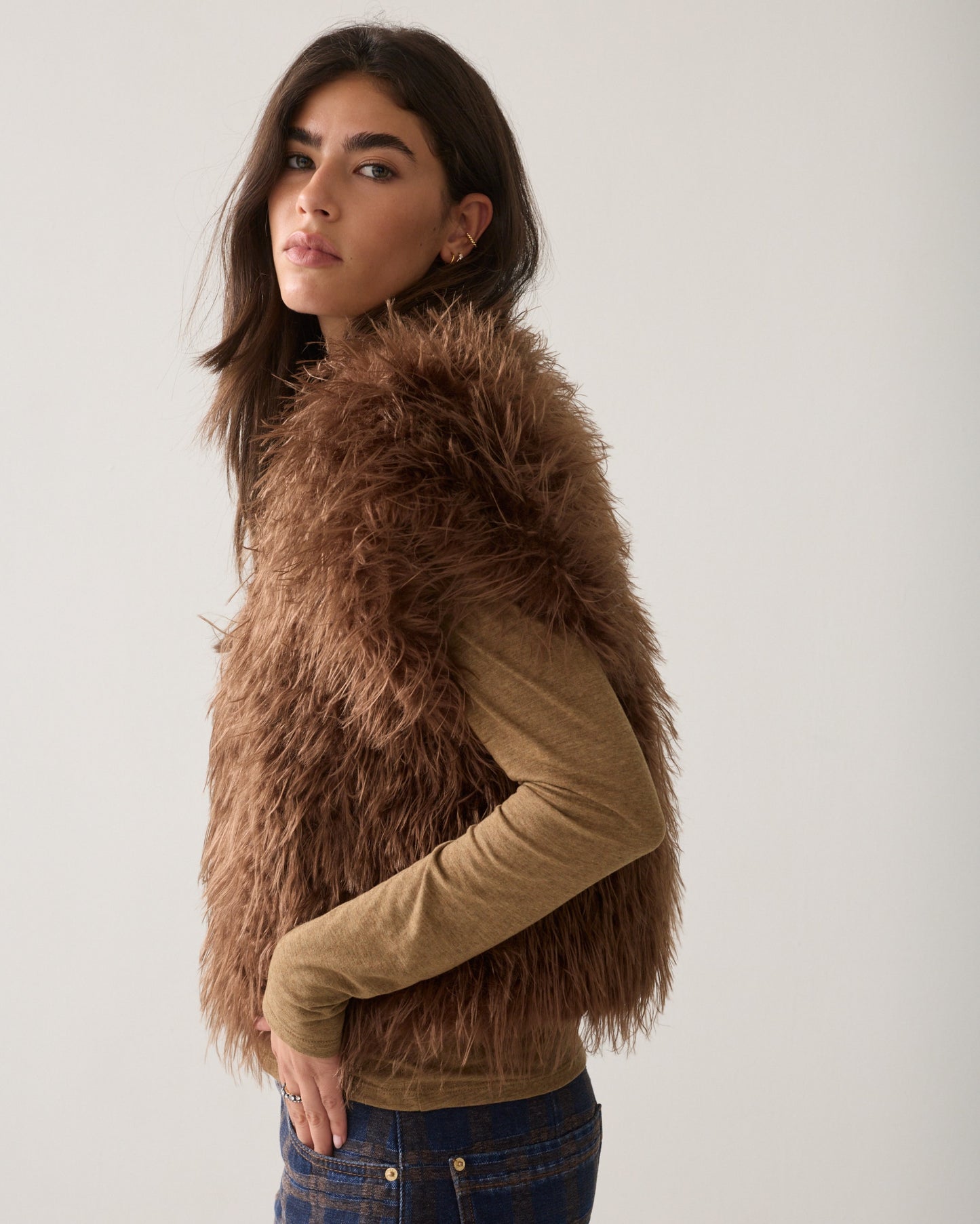 Summum Woman Faux fur gilet