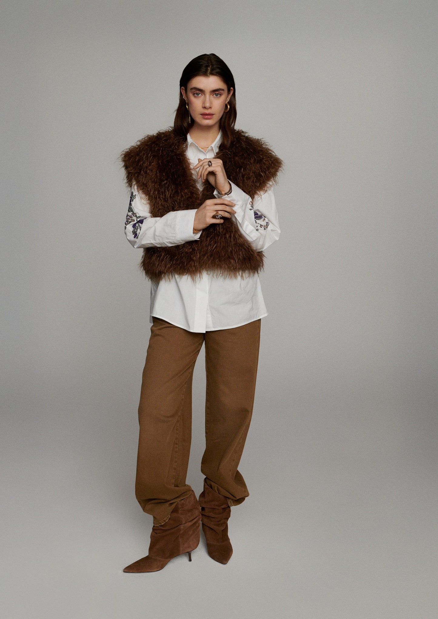 Summum Woman Faux fur gilet