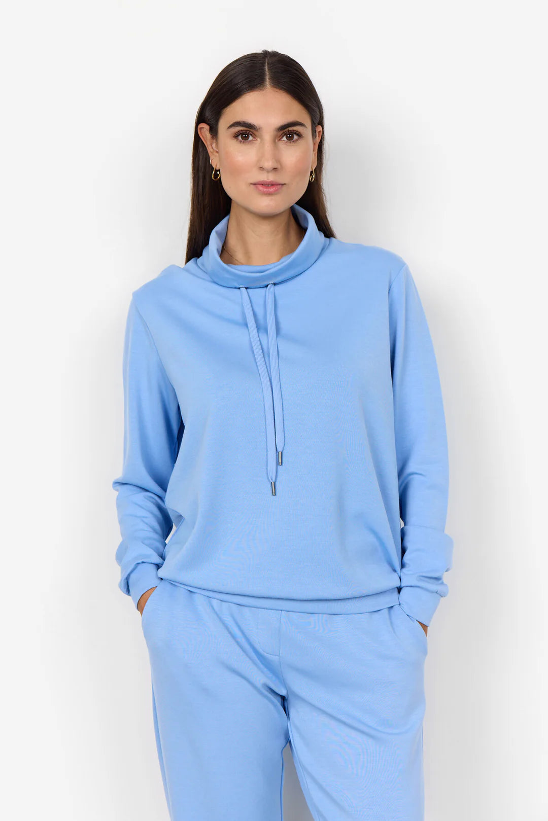 Soya Concept SC-BANU 125 SWEATSHIRT LIGHT BLUE