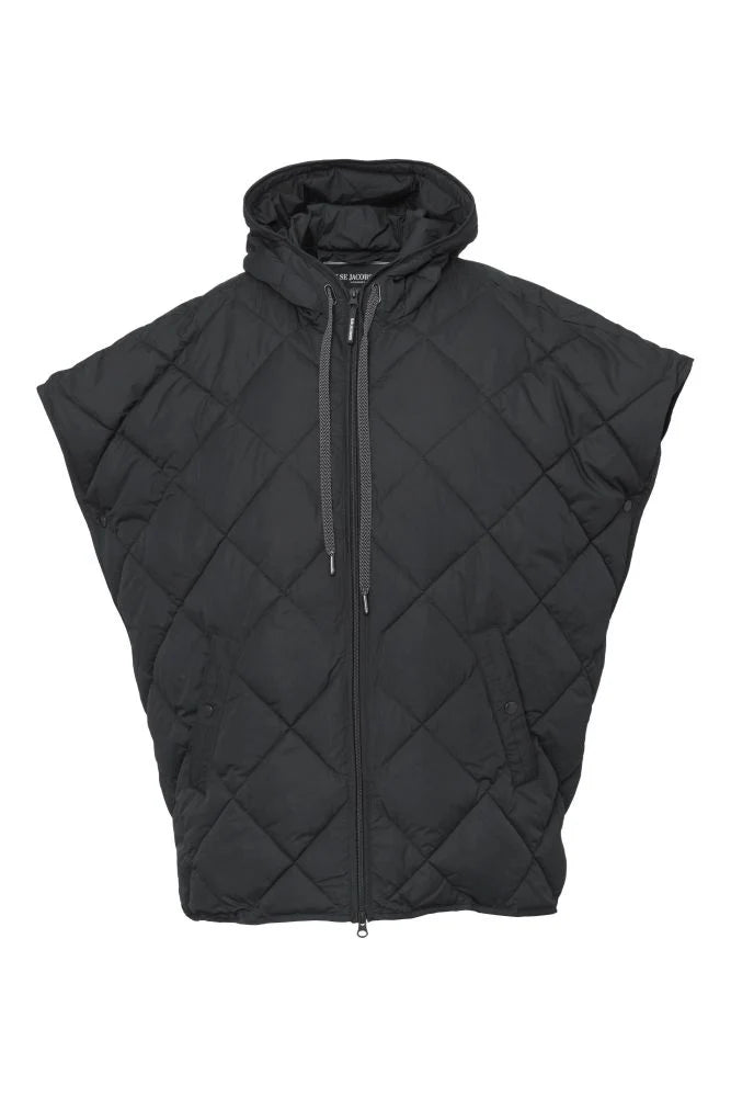 Ilse Jacobsen PADDED VEST Black