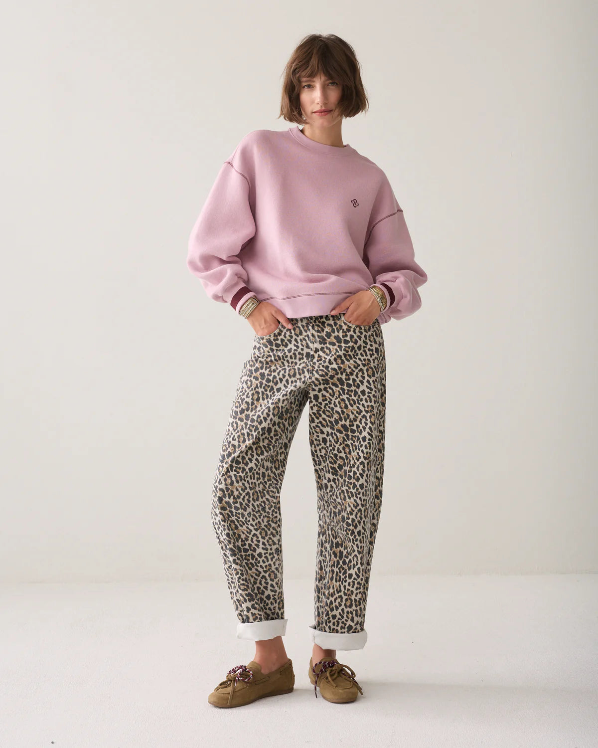 Summum Woman OVERSIZED CONTRAST JUMPER