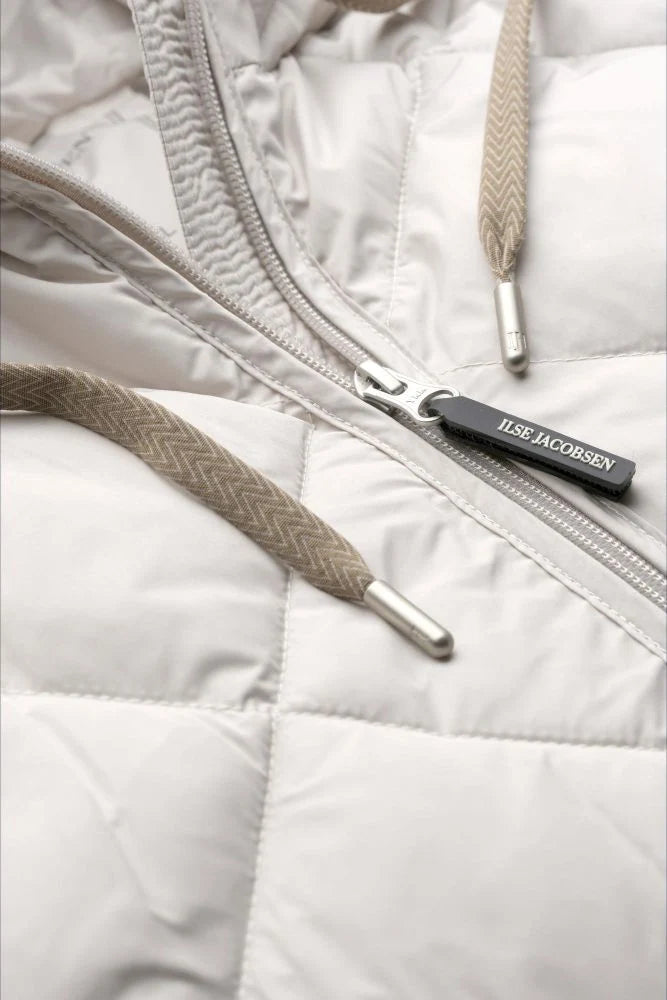 Ilse Jacobsen PADDED VEST Silver Grey