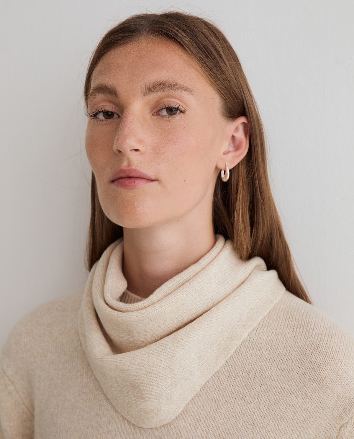 Yerse SWEATER REMOVABLE SCARF