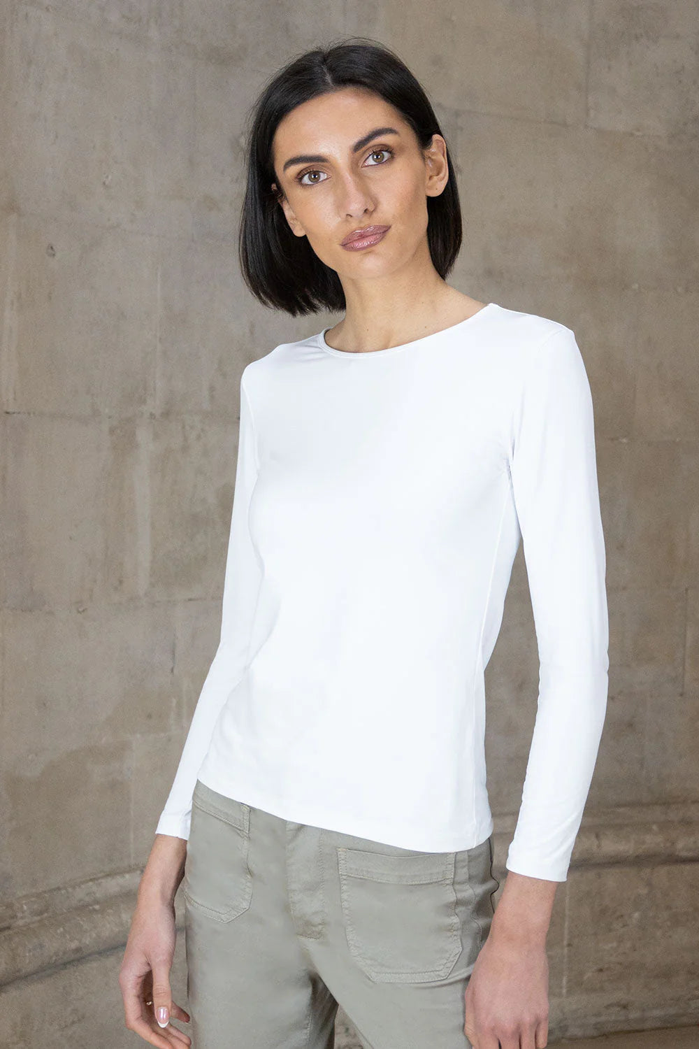 No2mor0 Tara Long Sleeve Top
White