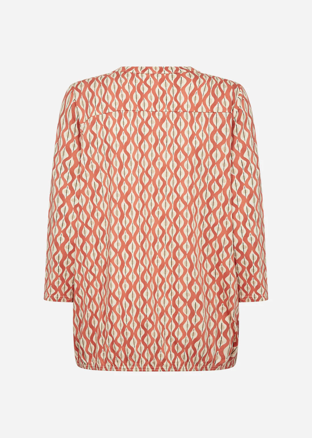 Soya Concept SC-FELICITY AOP 507 BLOUSE ORANGE