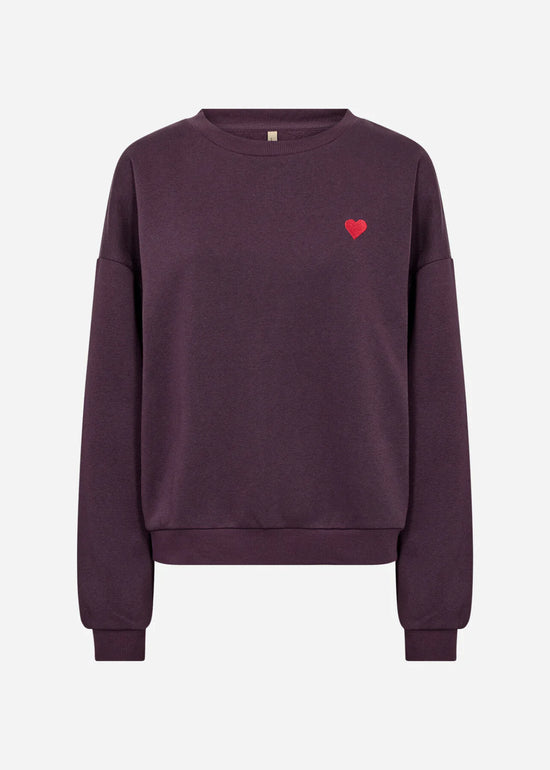 Soya Concept SC-ANGELIN 18 SWEATSHIRT PURPLE