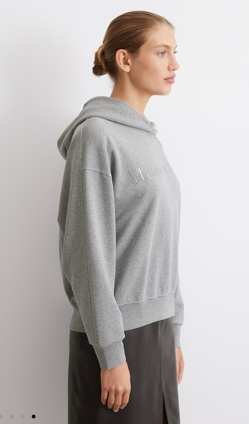 Marc O Polo RELAXED HOODED SWEATSHIRT MADE FROM ORGANIC COTTON