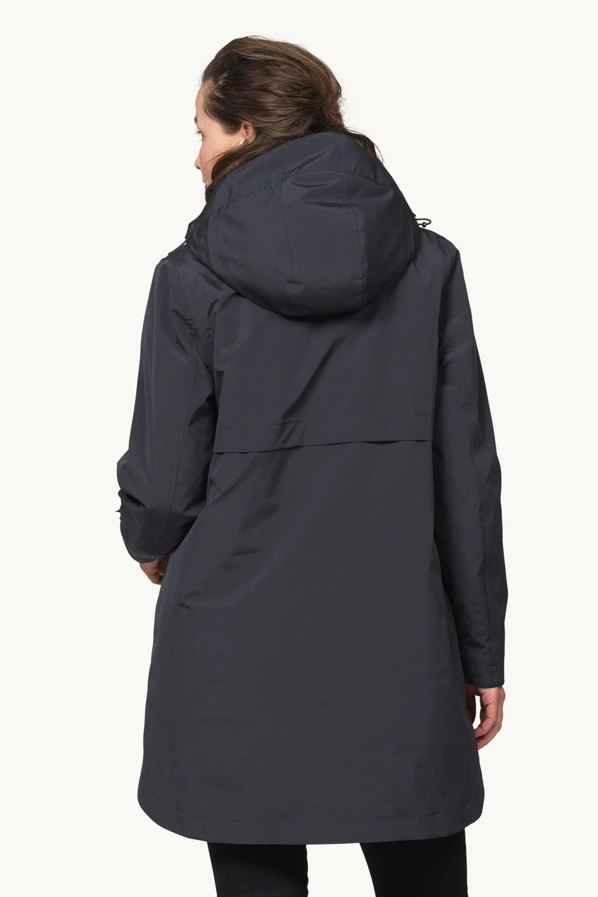 Ilse Jacobsen PADDED RAINCOAT - DARK INDIGO