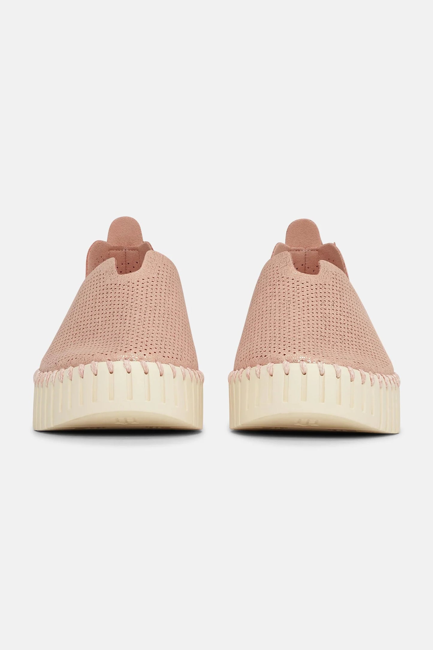 Ilse Jacobsen Platform Tulip Sko Glitter - Adobe Rose Pearled Ivory