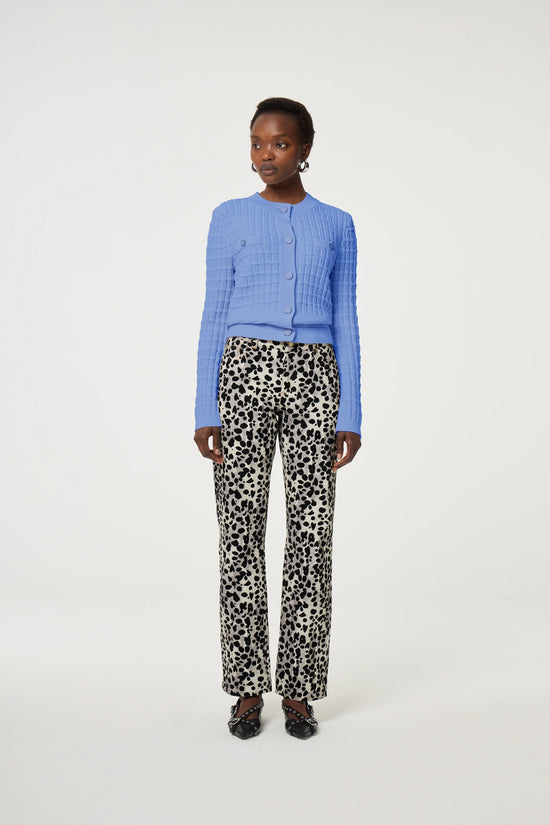 Fabienne Chapot Chin Cardigan French Blue