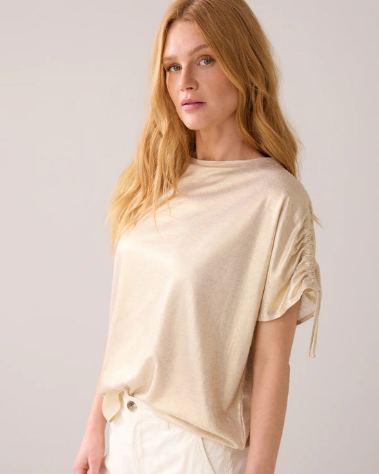 Summum Woman BOXY METALLIC TOP