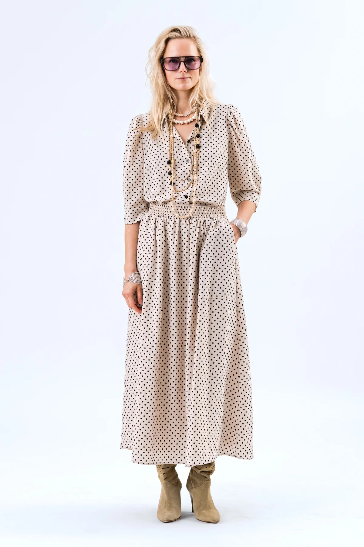 Lollys Laundry BonoLL Shirt SS Creme