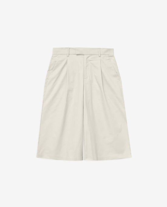 Load image into Gallery viewer, Yerse Short Natural RAINCOAT BERMUDA SHORTS
