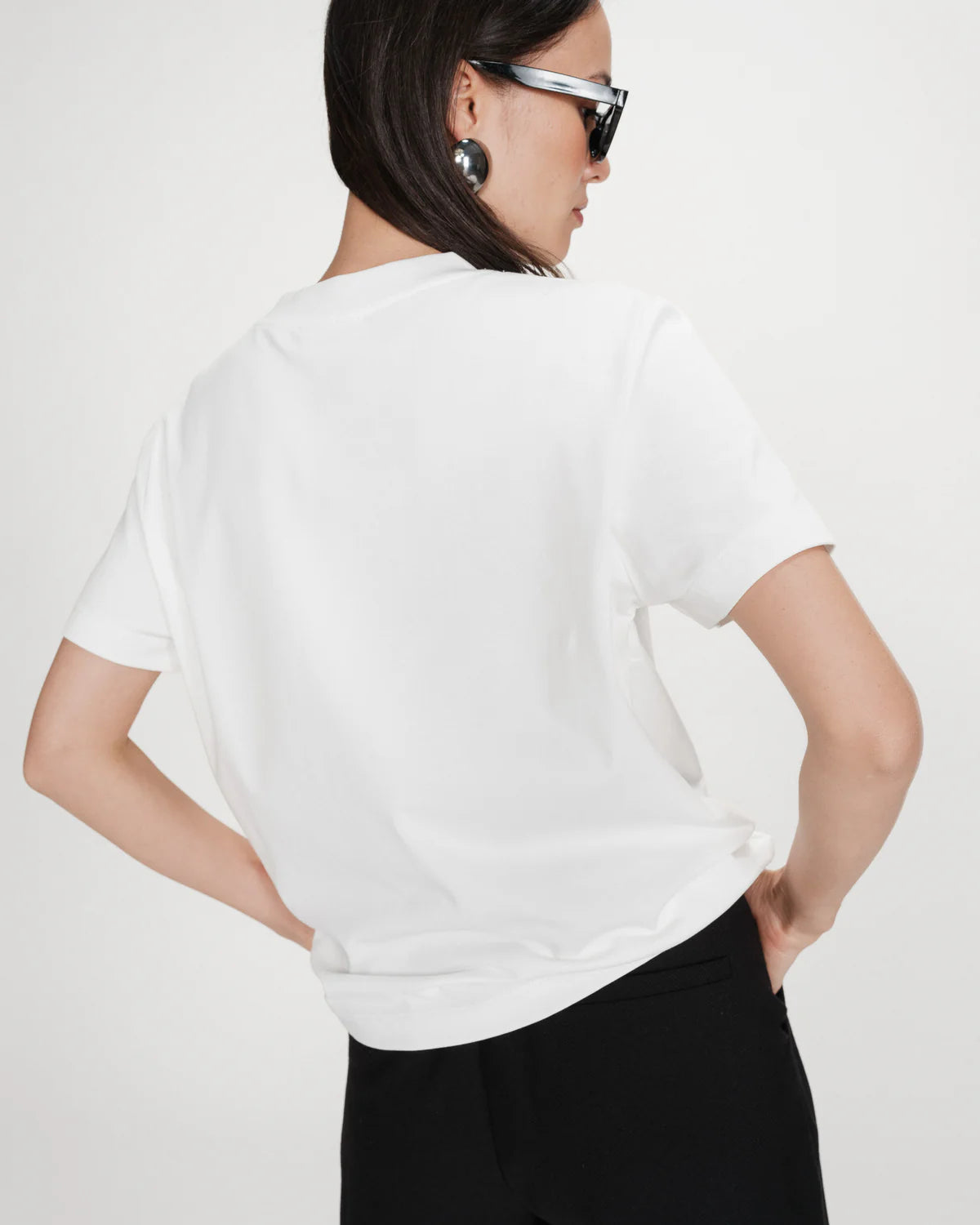 Grace And Mila EMBROIDERED T-SHIRT IVOIRE VANDERS