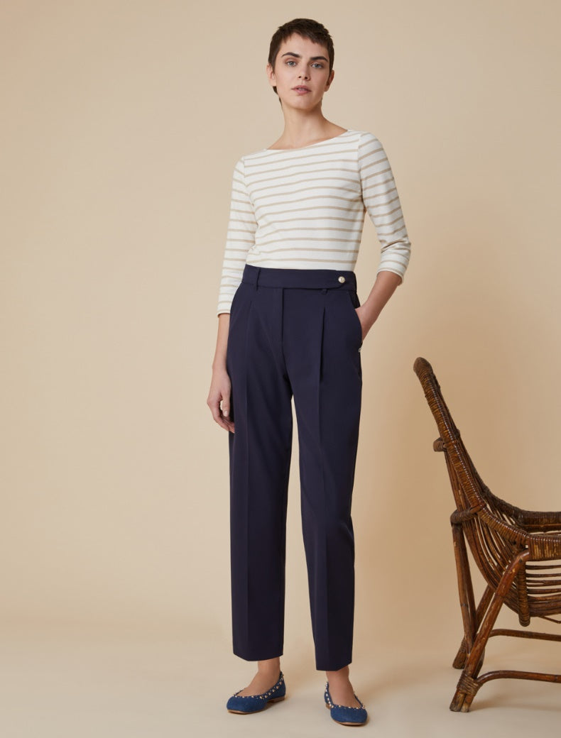 Pennyblack Relaxed-fit twill trousers